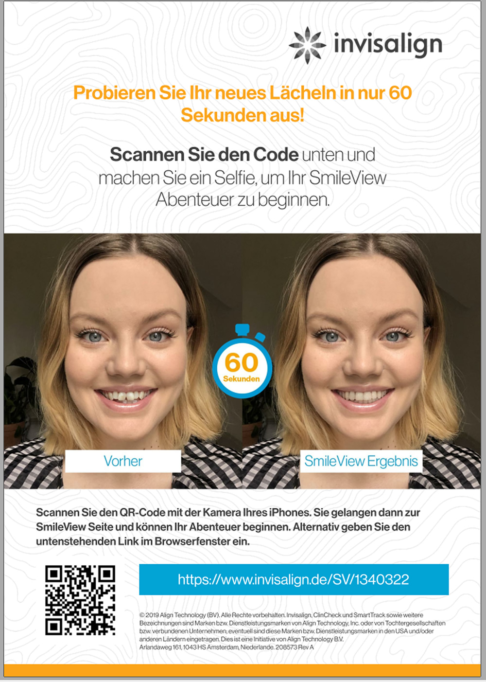 Poster Invisalign Schiene