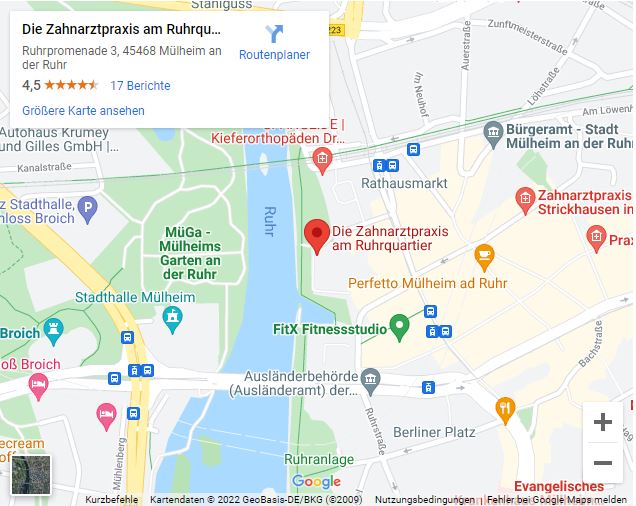DIE ZAHNARZTPRAXIS AM RUHRQUARTIER - Ruhrpromenade 3, 45468 M&uuml;lheim an der Ruhr